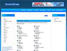 Tablet Screenshot of directory32.com